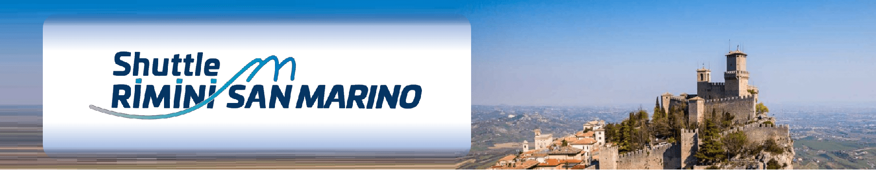 Tägliche Verbindung zwischen Rimini und San Marino